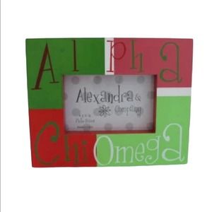 Alpha Chi Omega Frame New Without Tag